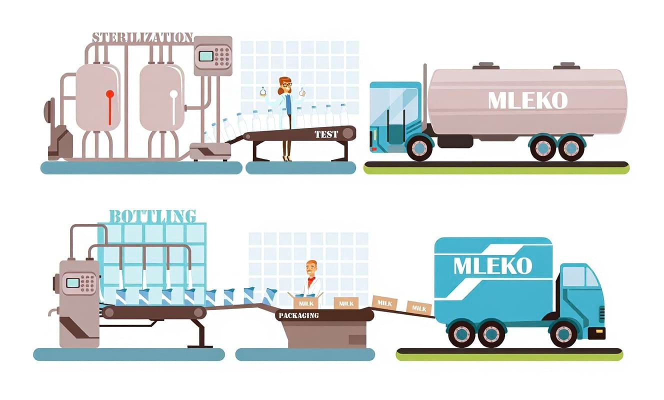 Transport mleka i produktów mlecznych – technologia, higiena i doświadczenie w służbie jakości